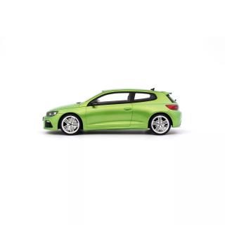 VW VOLKSWAGEN SCIROCCO 3 PH.1 R VIPER GREEN PEARL 2008 OttO mobile 1:18 Resinemodell (Türen, Motorhaube... nicht zu öffnen!)